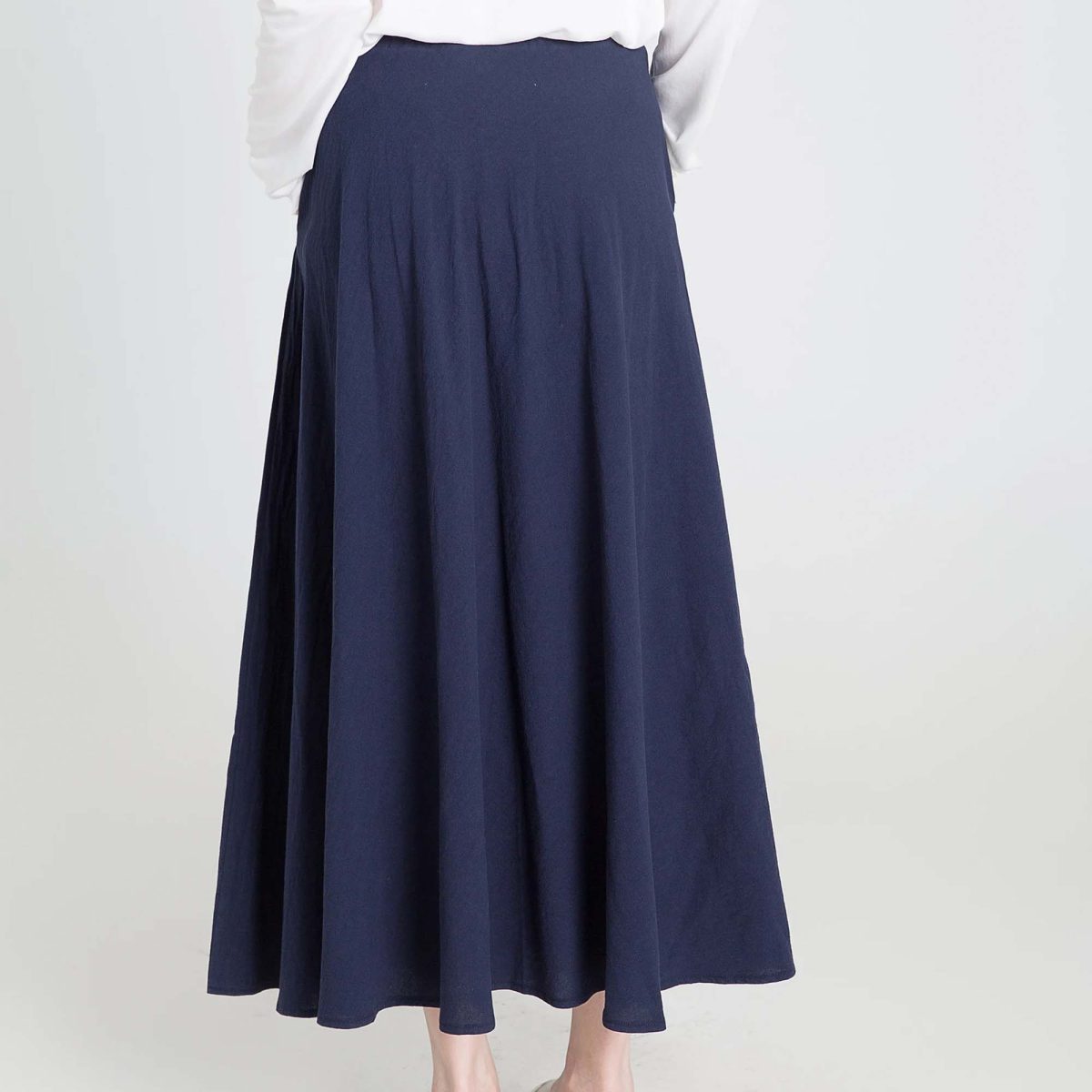 A-line Elastic Waist Skirt SST2 - Image 2